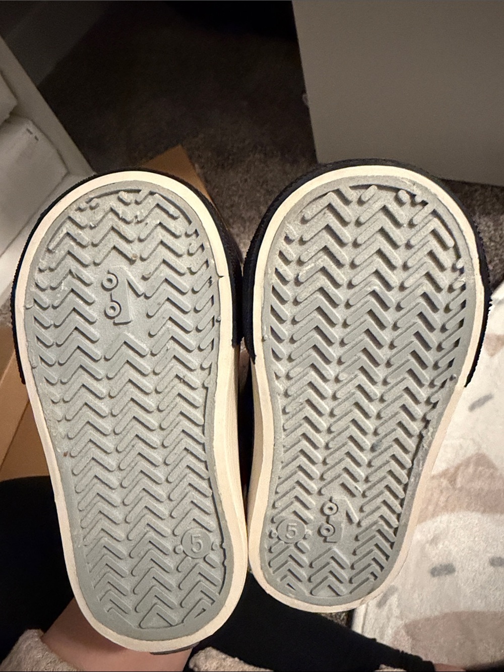See Kai Run Navy Toddler Sneakers Boxed - Drew Style - Picture 4 of 4